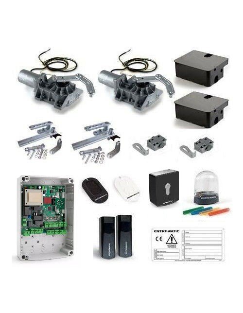 Automation kit for two underground swing gates 3.5mt Cubic Ditec Doitcbl