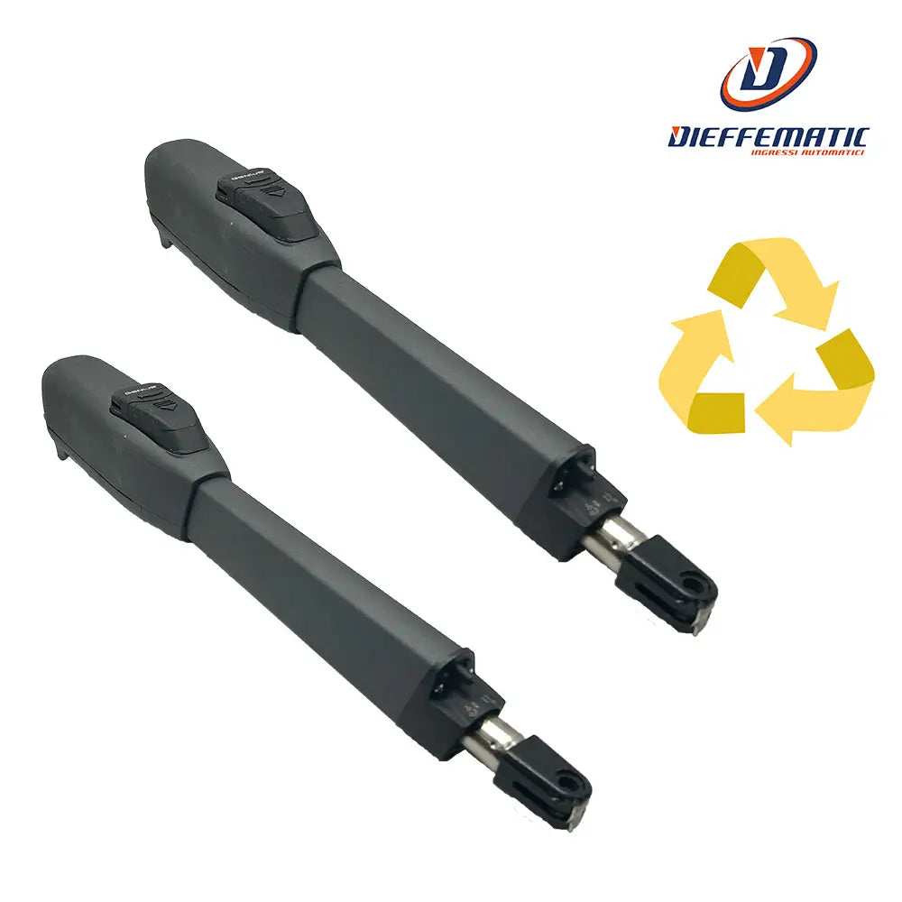 Automazione Cancello Battente Coppia Attuatori Mistral 300