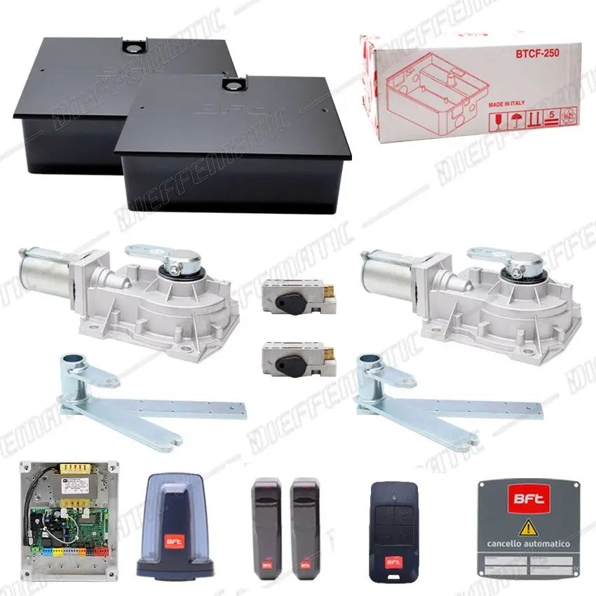 Bft Kit Eli Bt A35v Ex Eli 250 N Bt 2 Ante Battenti + Casse