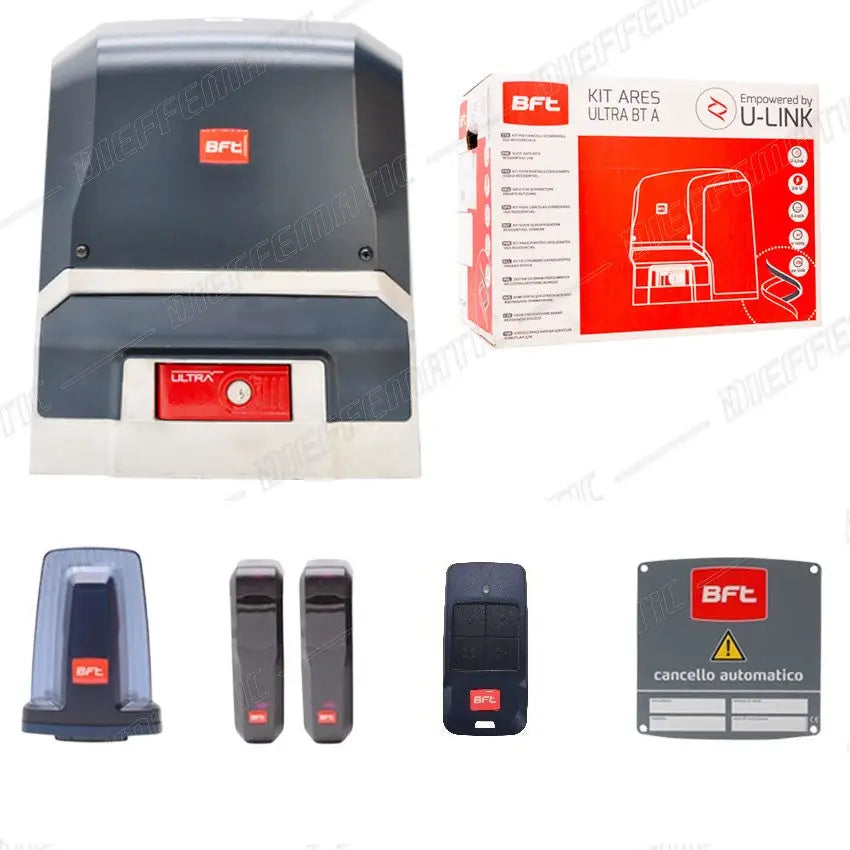 Bft Kit Per Cancello Scorrevole Ares Ultra Bt A1500 24v