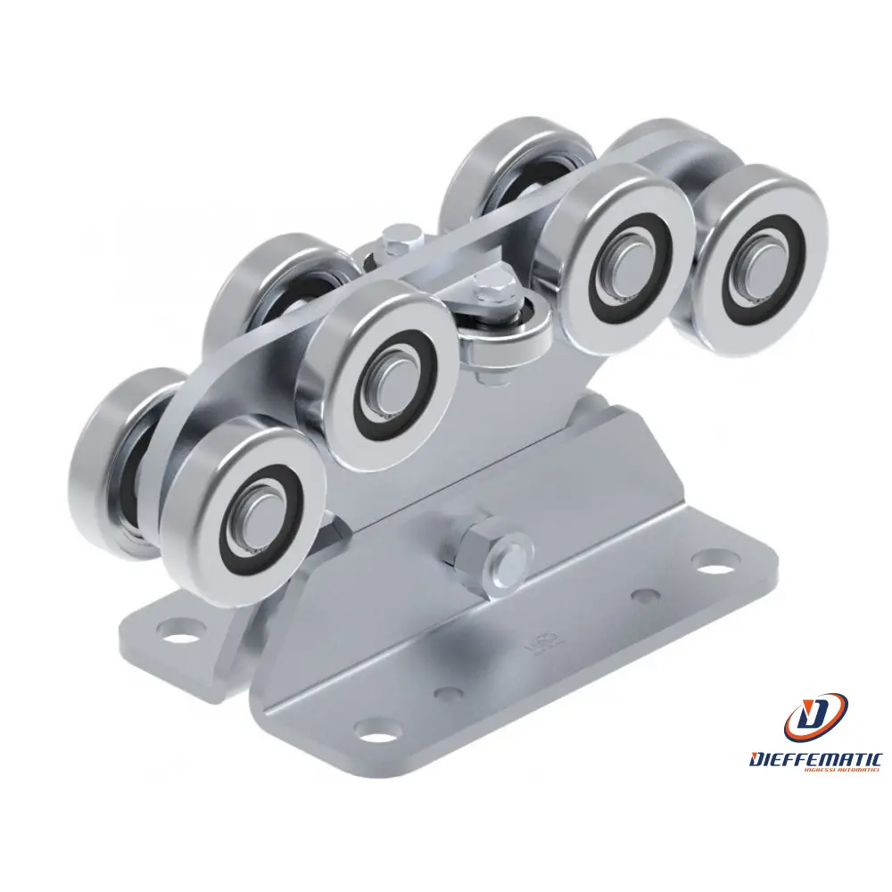 Aqbau® Carrello Di Scorrimento Ruota Per Cancello - Foto 9