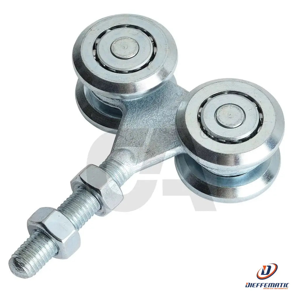 Carrello Scorrevole 4 Cuscinetti Zincato 752.g