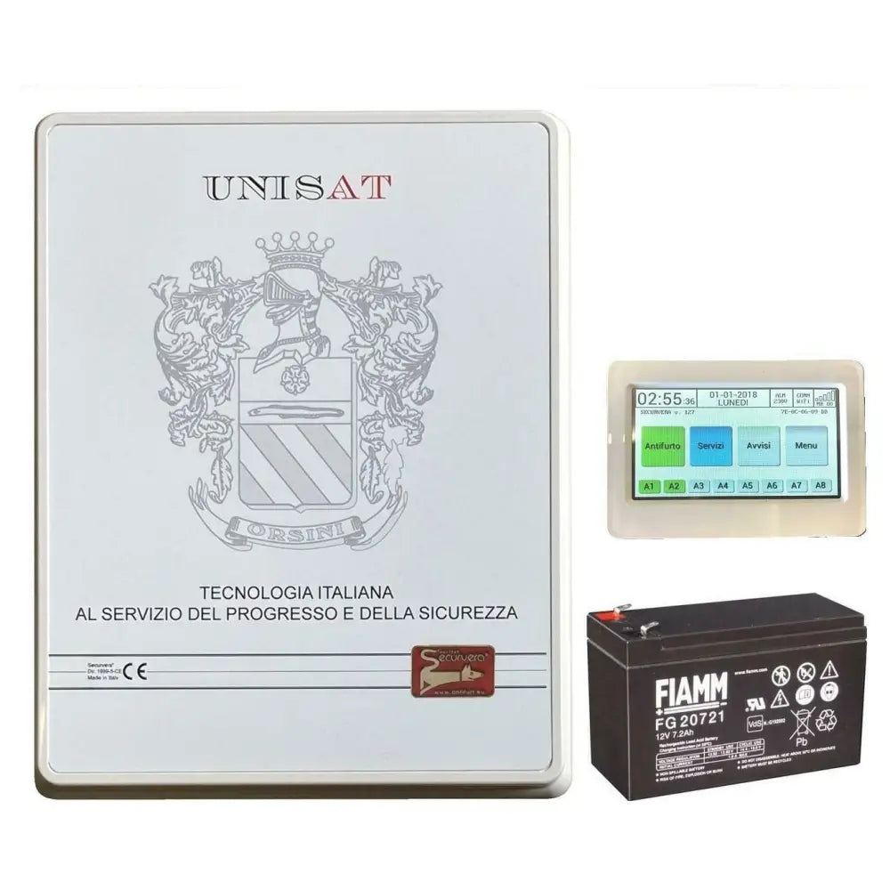 Centrale Antifurto Domotica Hifi 64 Zone Radio 8 Filo