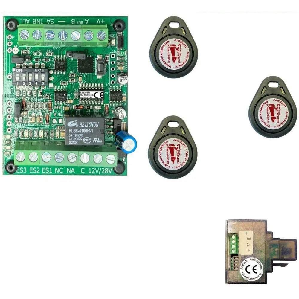 Chiave Di Prossimità Transponder Uscita Relè Securvera