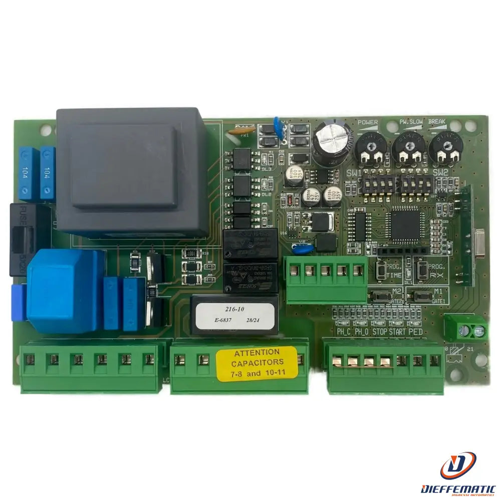 Circuito Centralina Universale Per Cancelli Battenti F101/1