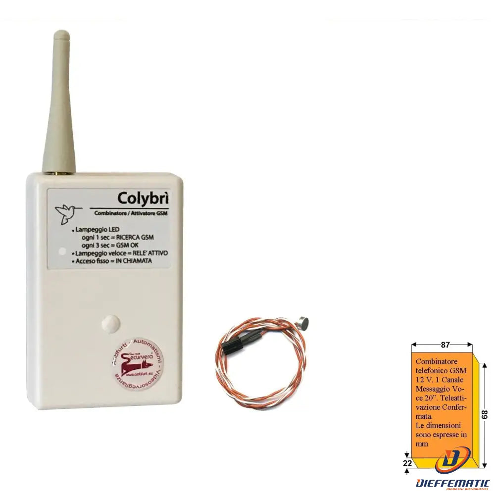 Combinatore Gsm Securvera Sv-Cagmacgsva