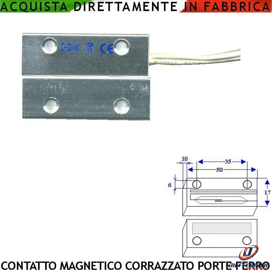 Magnete rettangolare con porta calamita 1 pz.