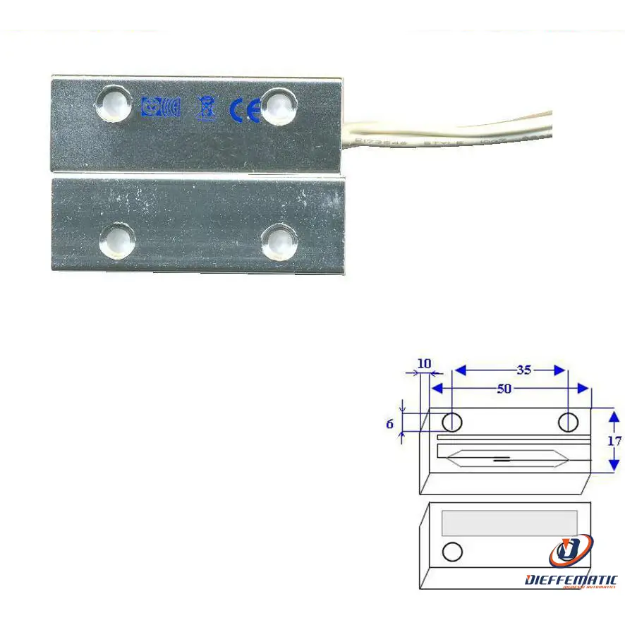 Contatto Magnetico Corazzato Porte Ferro Securvera