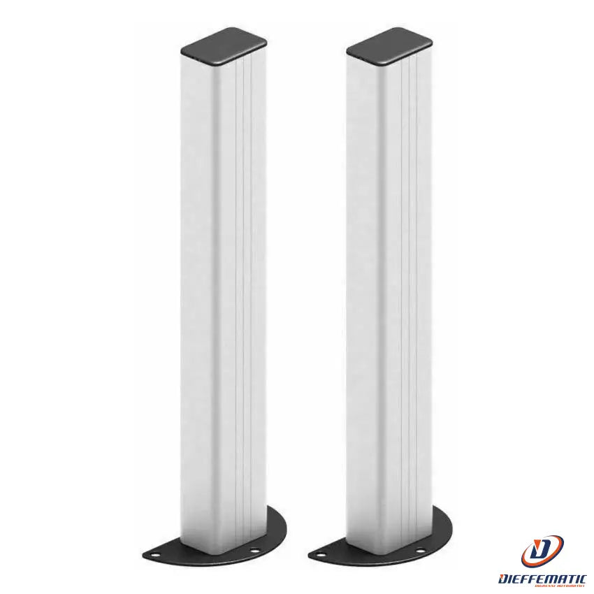 Coppia Colonnina Colonna Per Fotocellule In Alluminio H50