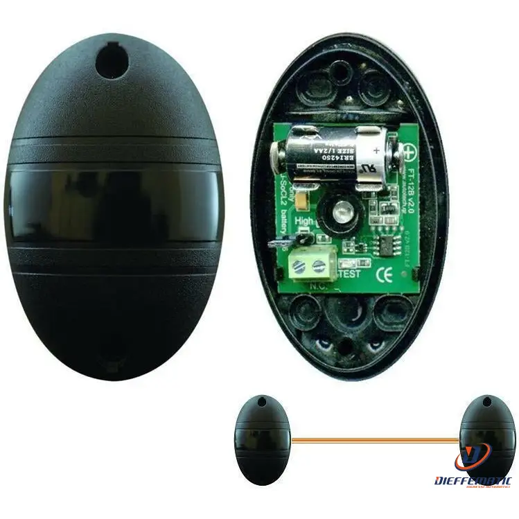 Coppia Fotocellule Tx A Batteria Sicurezza Automazioni