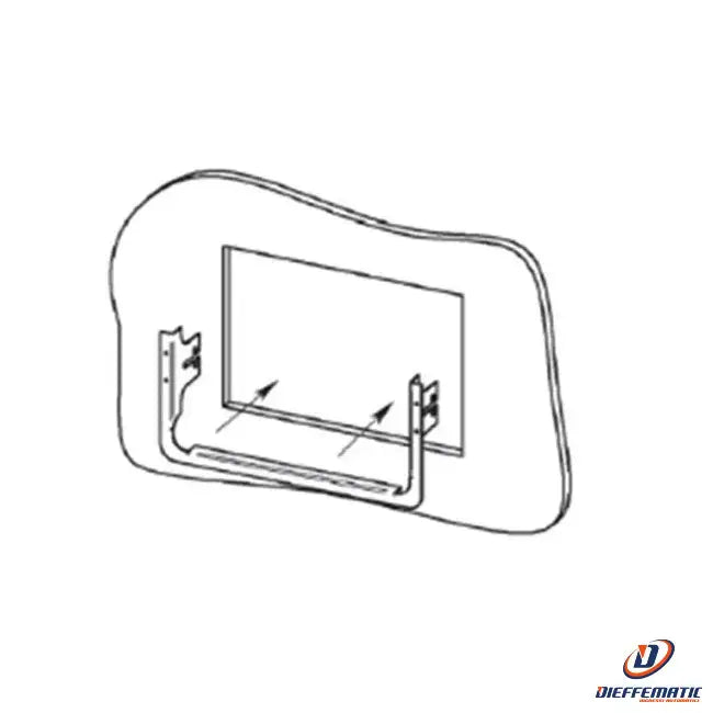 Intevio abtw6 wall speaker frame security surveillance
