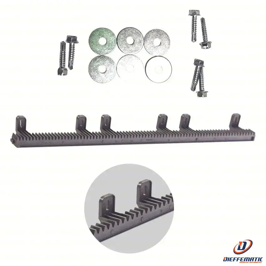 Cremagliera Magnetica Silverline - Set 3 Pezzi Da 200, 300 E 460 Mm Per Attrezzi - Foto 8