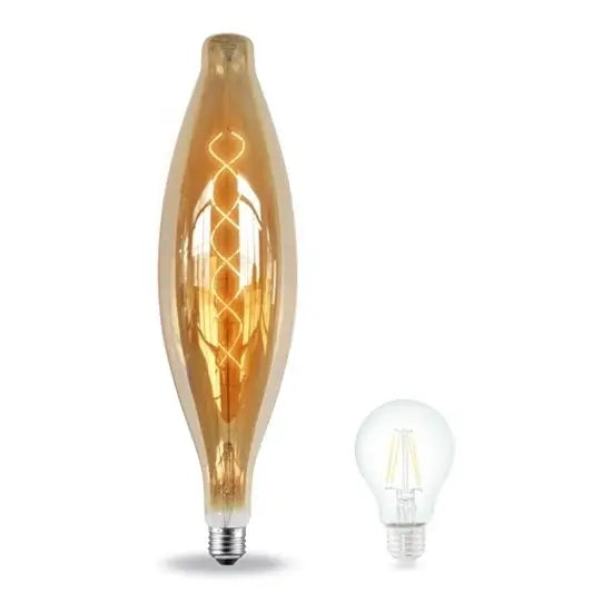Decorativa Gold Vintage A Filamento 8 W Nova Line Dff120a