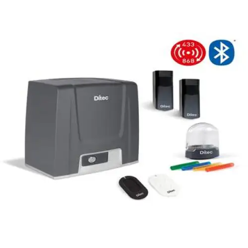 Ditec Kit Automazione Cancello Scorrevole Ion 24V 400kg