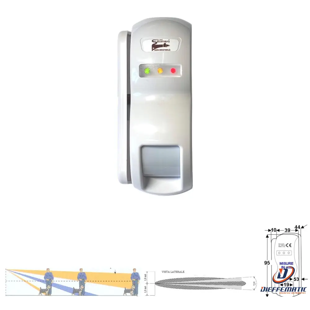 Doppia Tecnologia Tenda 8/12 Mt Rileva Movimento 12 V