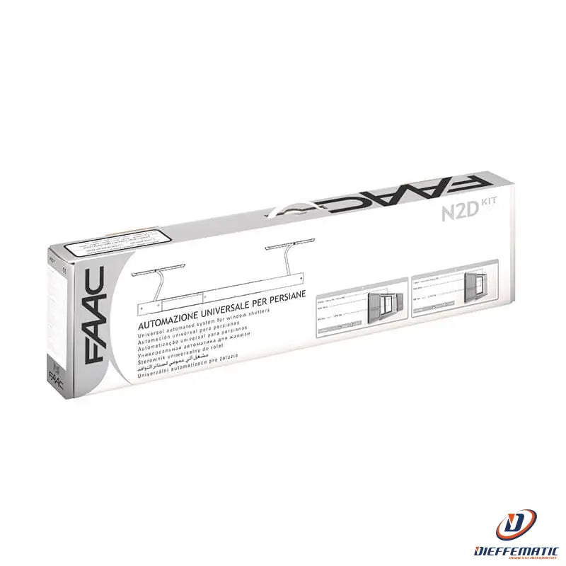 Faac Kit Persiana 105775 N2D It Auto Kit - Bianco 9010 Ex
