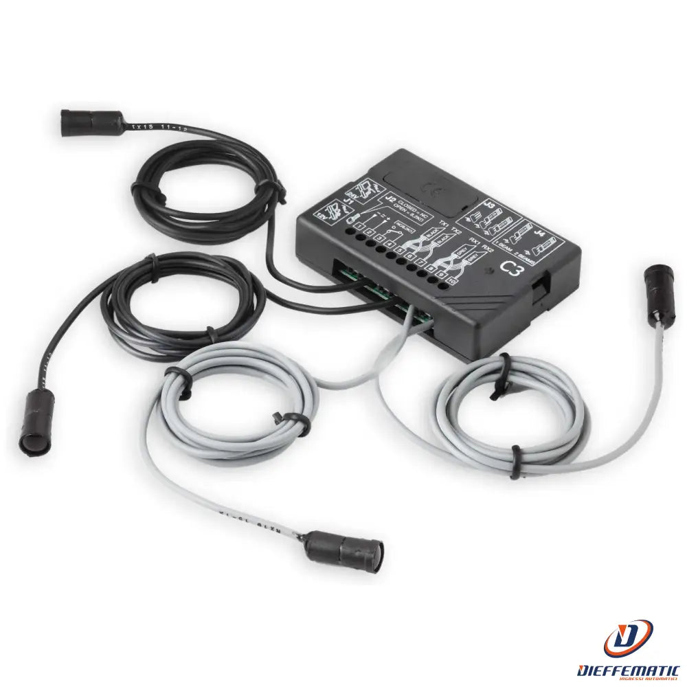 Fotocellula Mini 2 Raggi Multiplexati Classe 3 Doppio Relè