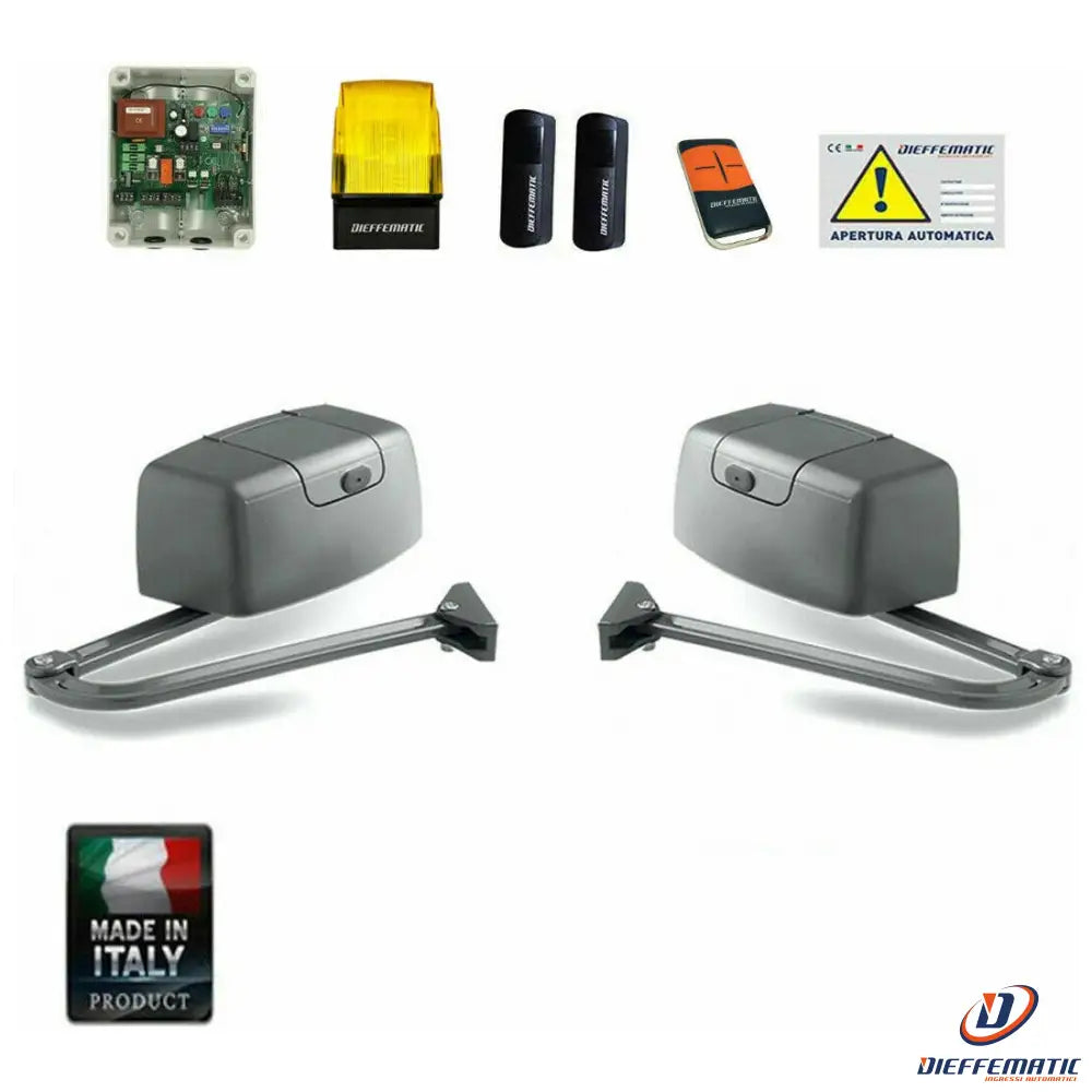 Kit Automazione Apri Cancello Battente Battenti Apertura