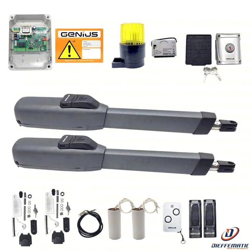 Kit Automazione Cancelli Ante Battenti Genius Mistral 415