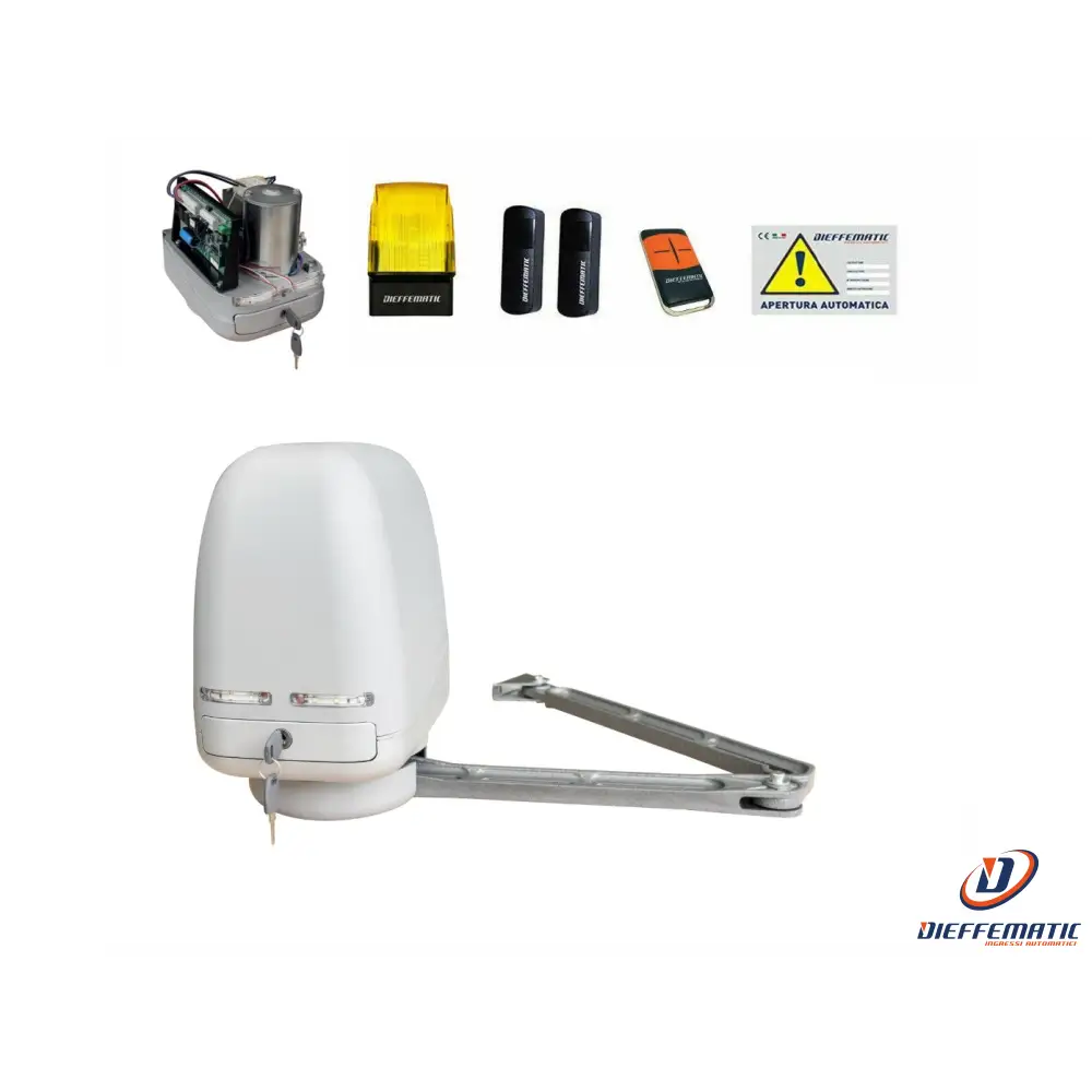 Kit Automazione Cancello 1 Anta A Battente Braccio
