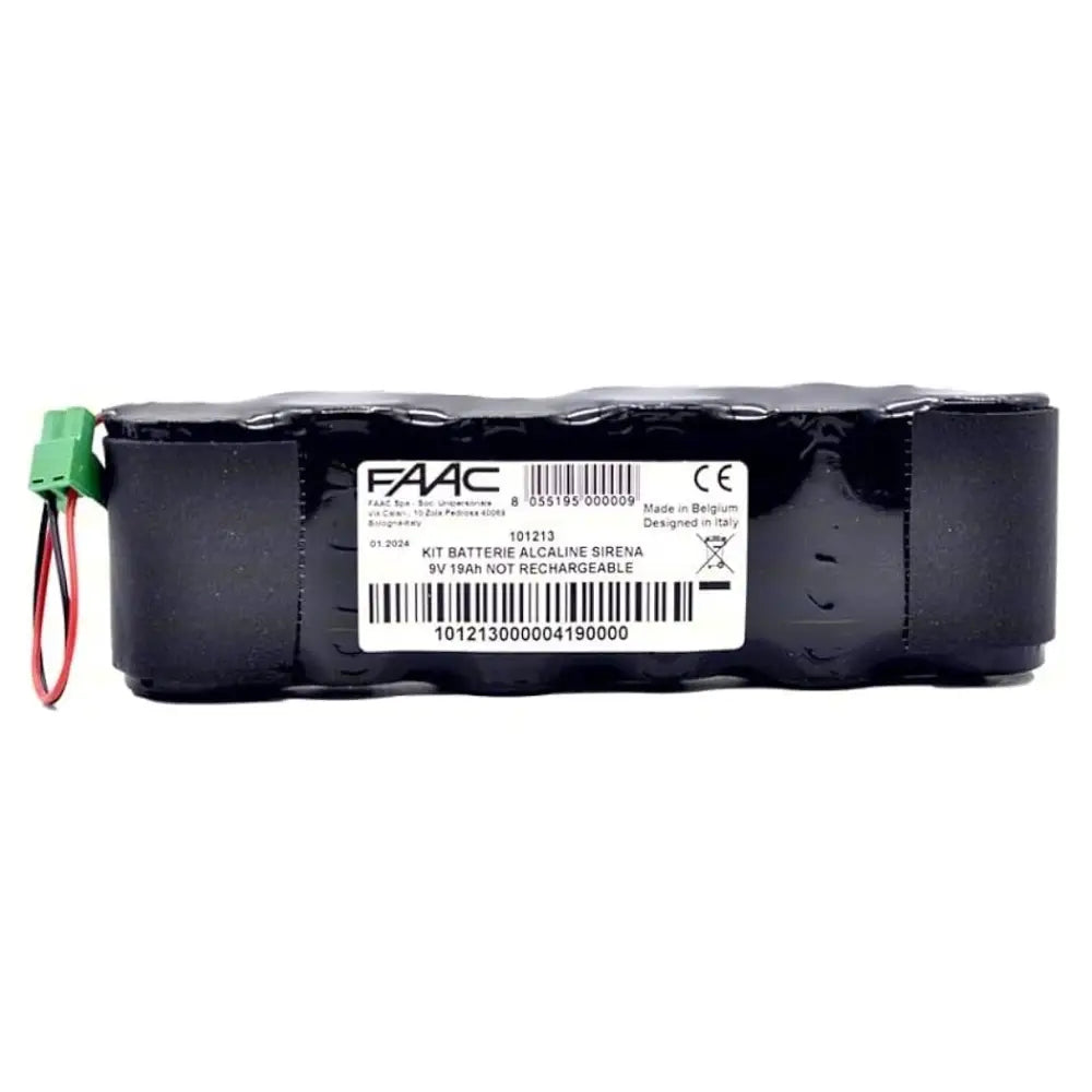 Kit Batterie Alcaline Sirena Faac 101213 Automazione