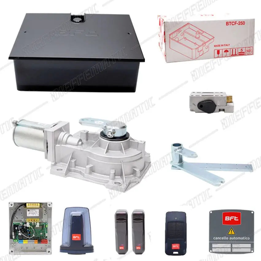 Kit Bft Cancello Battente Un Motore Interrato Eli Ac A35 V