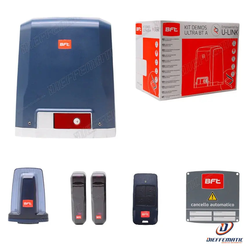 Kit Bft Deimos Ultra Bt A400 24v 400kg Bft Motore Cancello