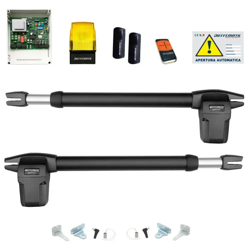 Kit Bhr 300 Automazione Cancello Battente A 2 Due Ante 220v
