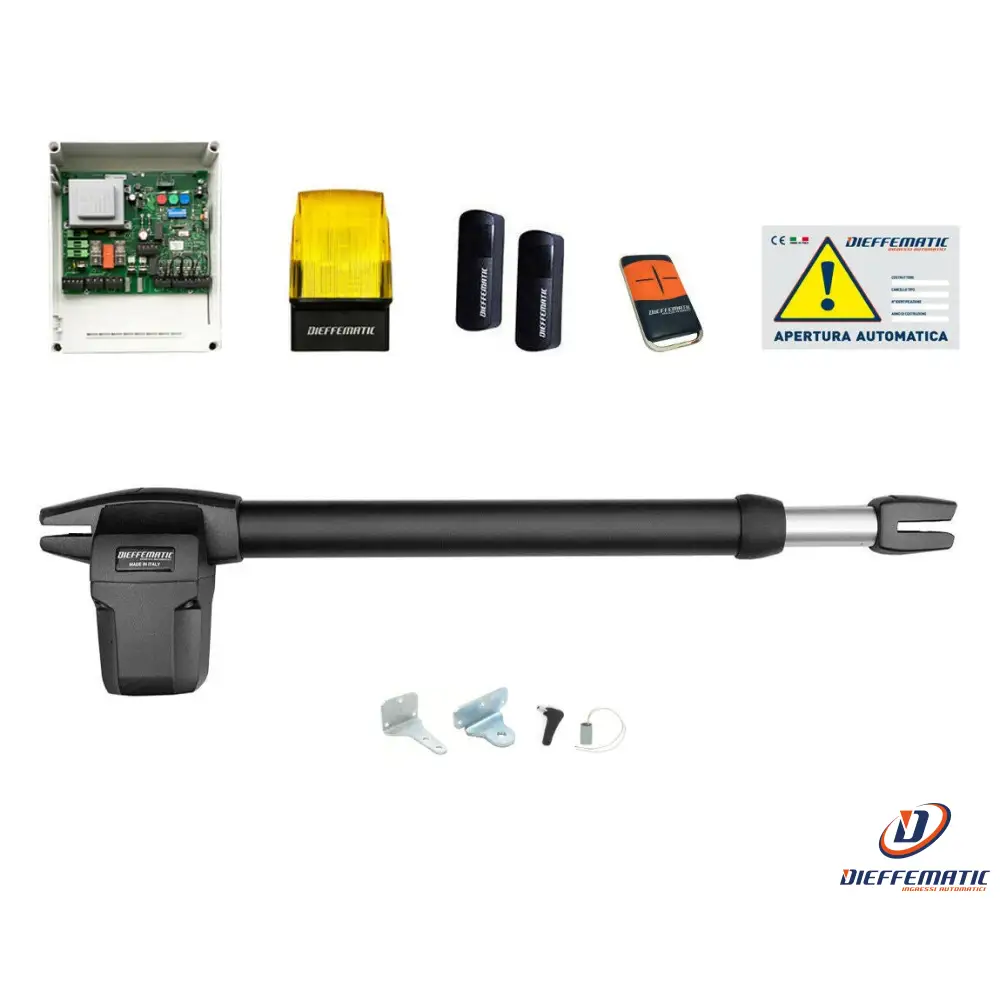 Kit Bhr 400 Automazione Cancello Battente 1 Anta Sinistra Sx