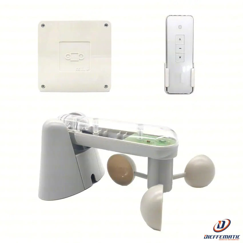 Kit Centralina Scheda Sensore Vento Anemometro Motore Tenda