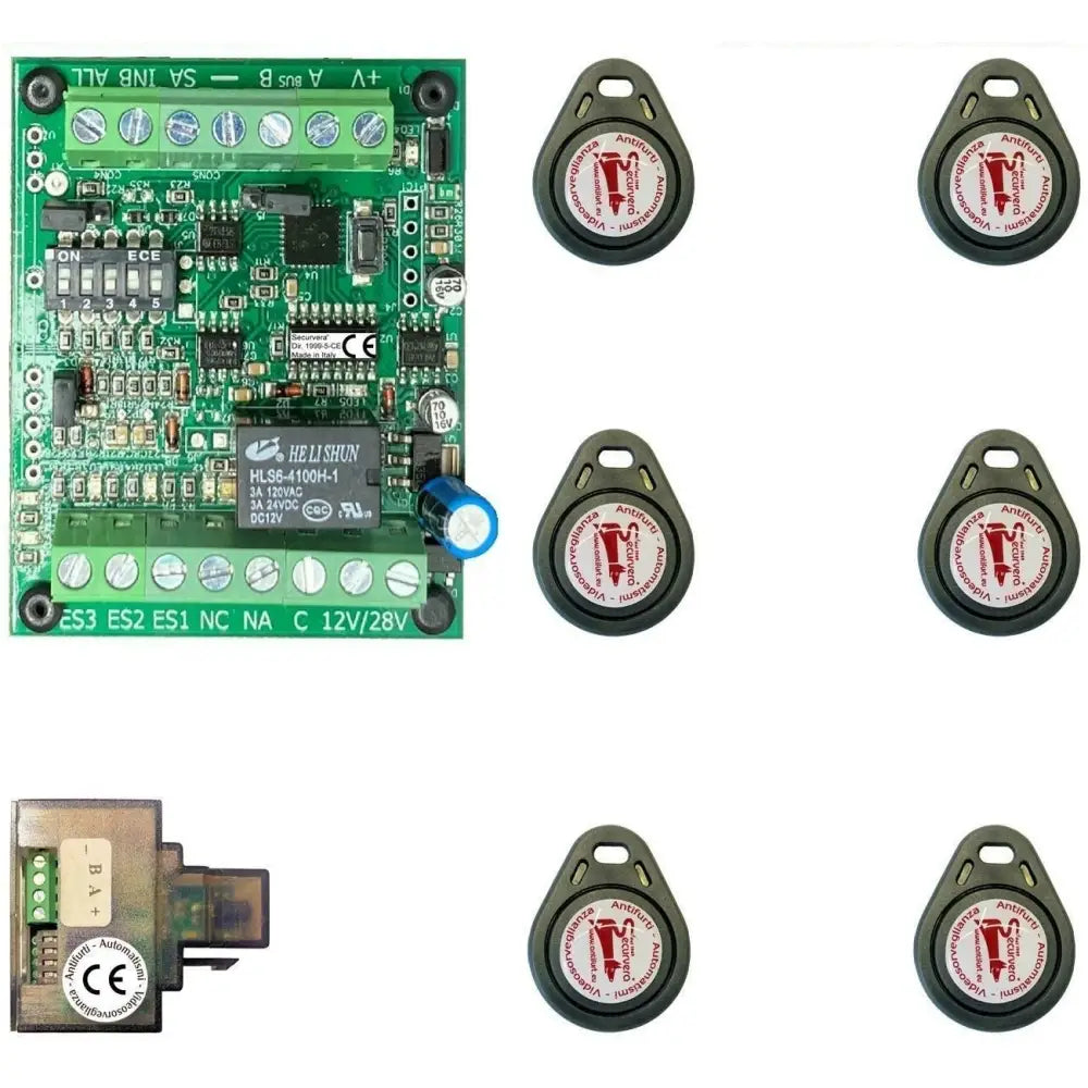 Kit Chiave Di Prossimità Lettore Universale Lan Rj45