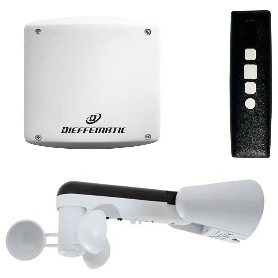 Kit Per Quattro 4 Motori Centralina Sensore Vento Telec