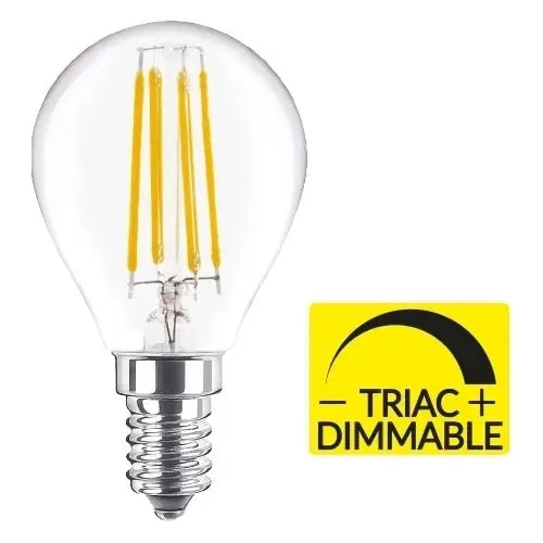Mini Sfera Led Filamento Dimmerabile Triac 4W Nova Line