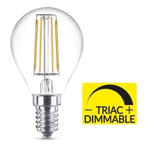 Mini Sfera Led Filamento Dimmerabile Triac 4W Nova Line