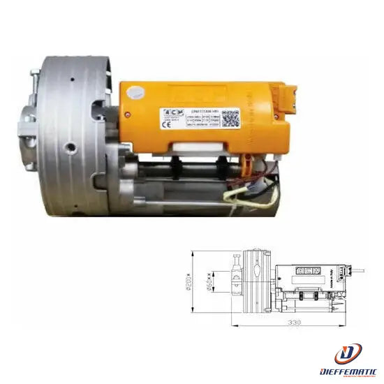Motore Per Serranda Acm Unititan Hr Senza Elettrofreno 170