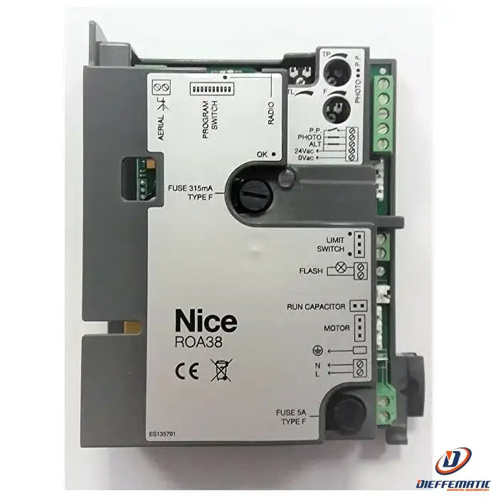 Nice roa38 elettronica per rox600 thor originale - dieffematic