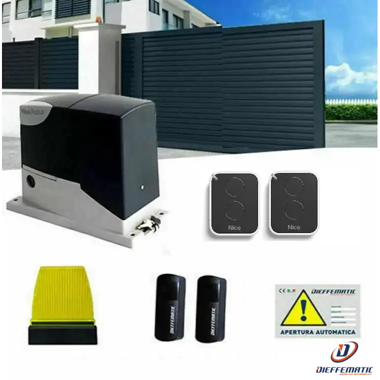 Nice road 400 rd400kce sliding gate automation kit 400kg 24v automatic — free download