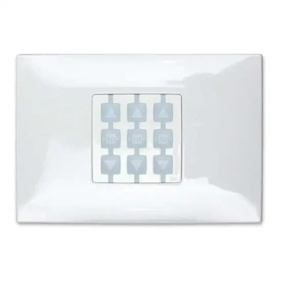 Nice Wrw Niceway-opla Supporto A Parete Rettangolare Bianco
