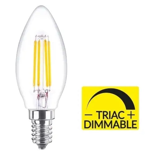 Oliva Led Filamento Dimmerabile Triac 4W Nova Line Lfdl40C