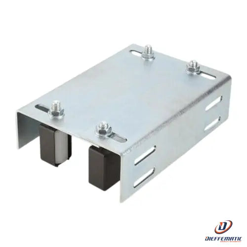 Piastra Guida Reg. Con 4 Olive Cuffia Nylon Bianco 462Pl