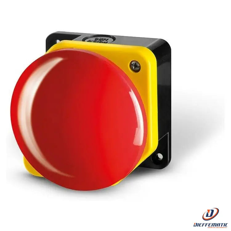 Pulsante Emergenza Fungo Per Automazione Cancello Nc Chiuso