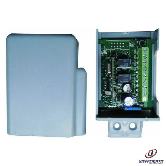 Radioricevente Rx2 433,92 Mhz Bicanale 12V 24V Automatismi