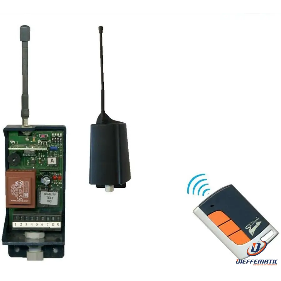 Ricevente Bicanale 433,92 220 V Fisso O Rolling Code