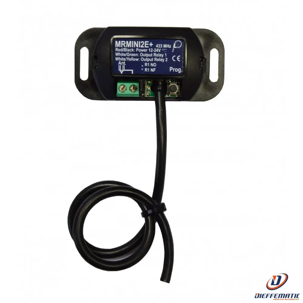 Ricevitore 2 Canali 433.920 Mhz 1000 Codici Ip50 2 Comuni