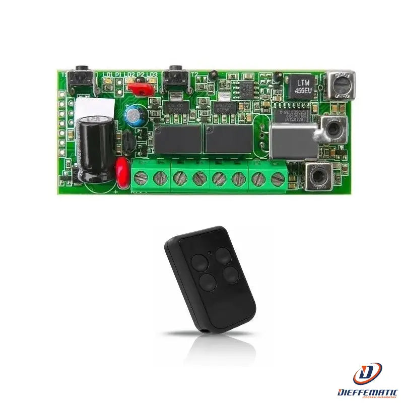 Ricevitore Quarzato Bicanale Rx2-Q8 + 2 Telecomando Tx-Q