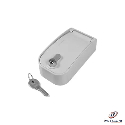 Selettore In Alluminio A Chiave Con Pulsante Cardin Selrl3C