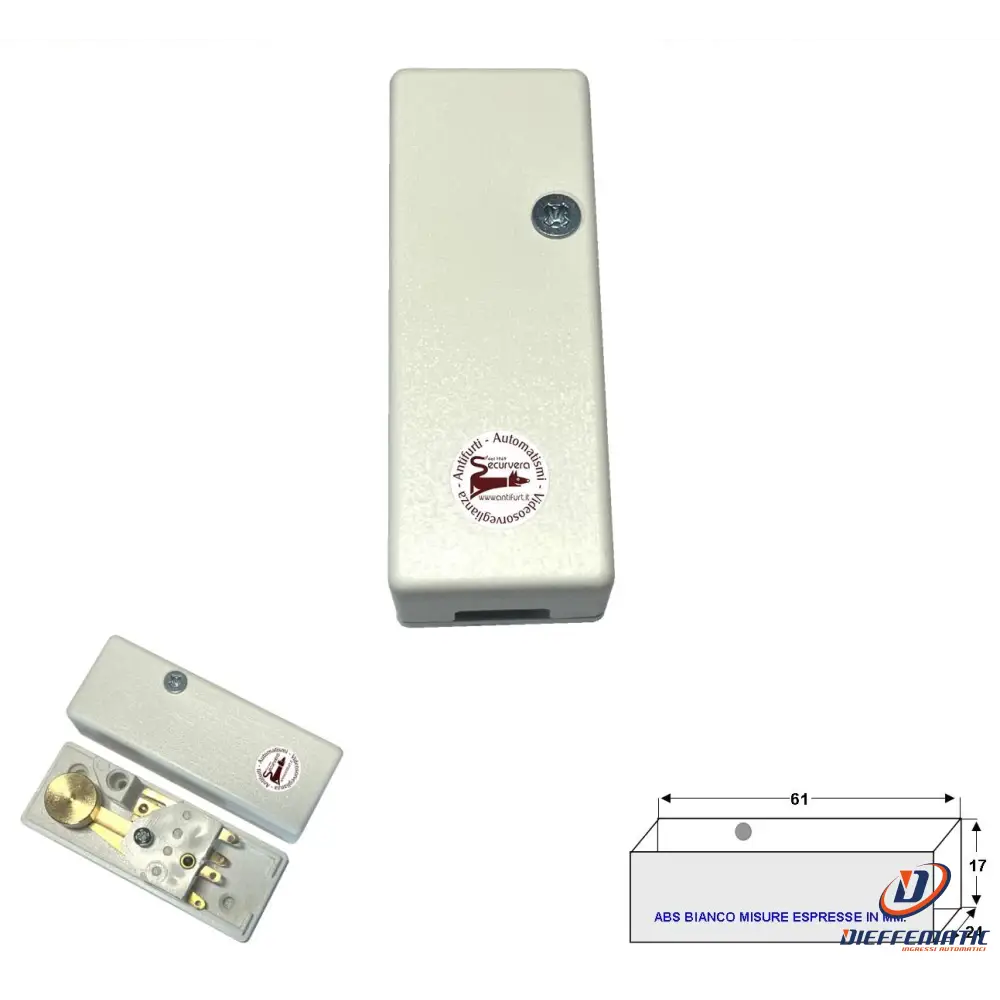 Sensore Di Vibrazione E Scasso Adesivo Contatti Dorati