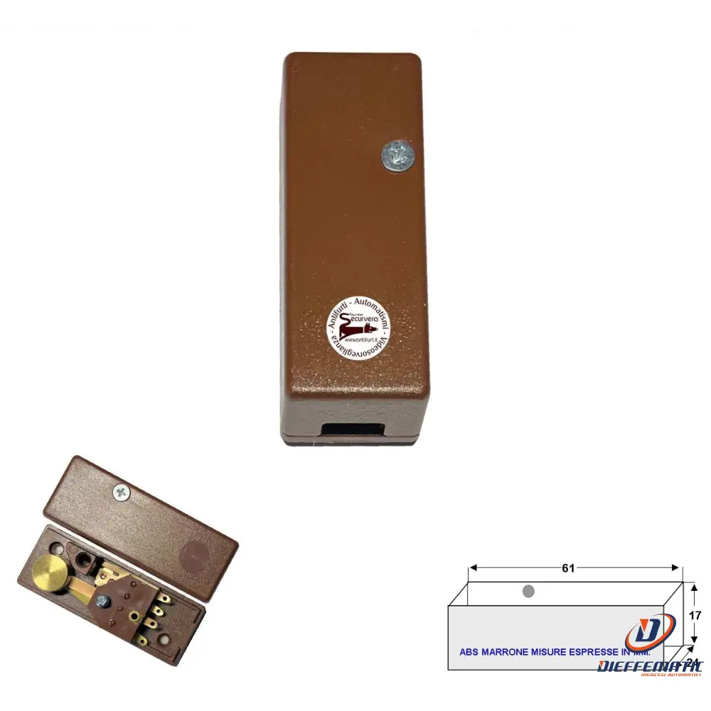 Sensore Di Vibrazione E Scasso Adesivo Contatti Dorati