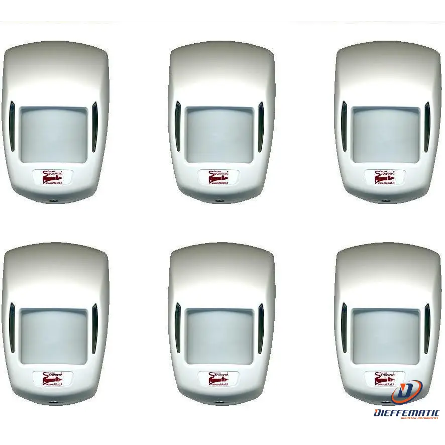 Sensore Infrarosso Grandangolo 15 Mt 12 V Securvera