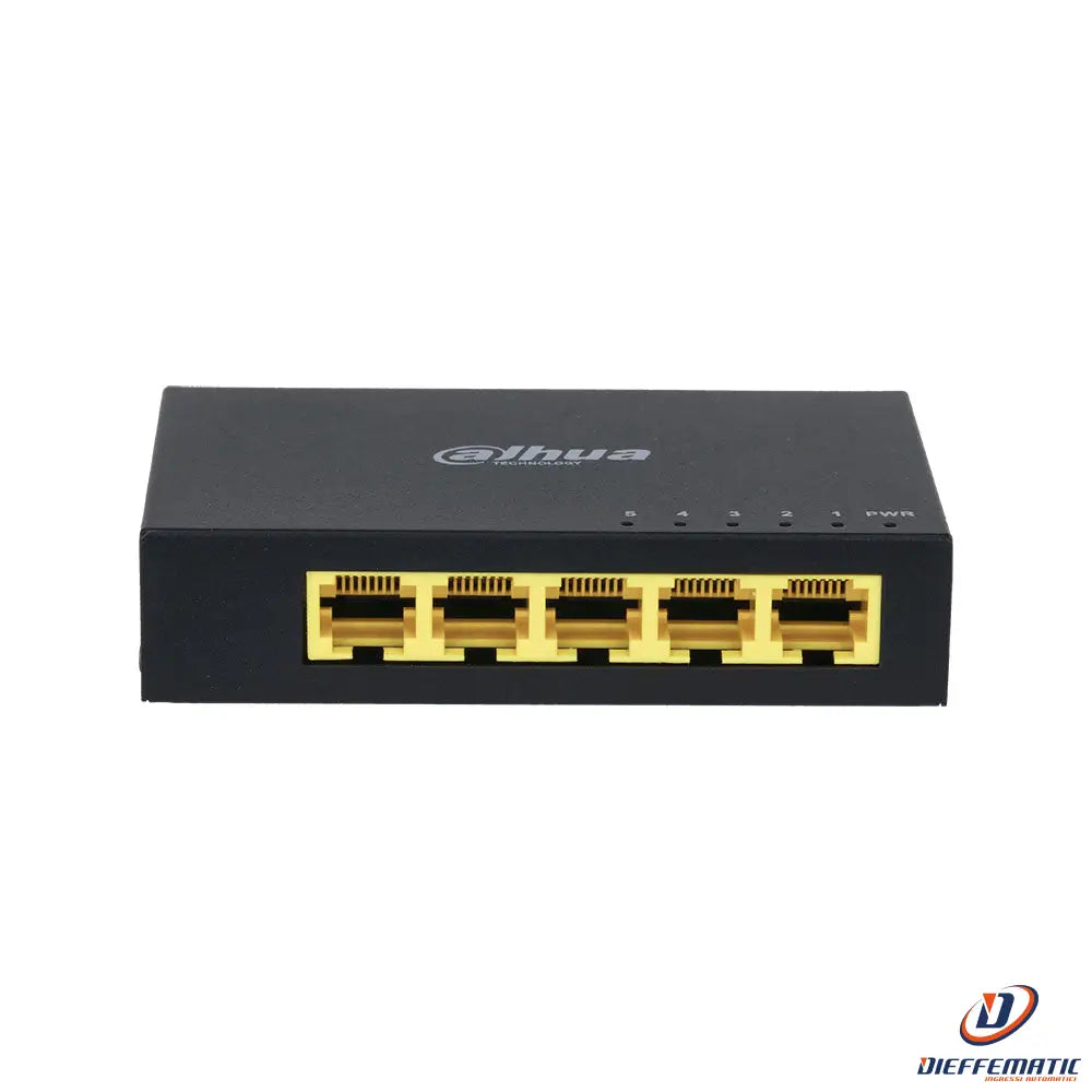 Switch Layer 2 Unmanaged 5 Porte Dahua Pfs3005-5gt-v2